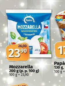 Coop Mozzarella nabídka