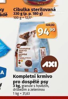 Coop Axi kompletní krmivo pro dospělé psy nabídka