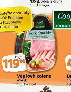 Coop Vepřové koleno nabídka