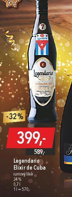 Globus Legendario elixir de cuba nabídka