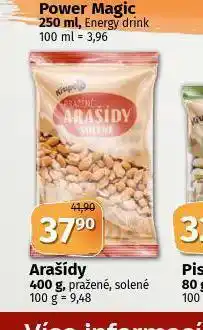 Arašídy pražené solené