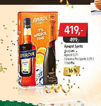 Globus Aperol spritz nabídka