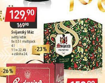 Globus Pivo svijanský máz nabídka