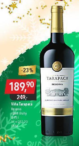 Globus Vina tarapacá nabídka