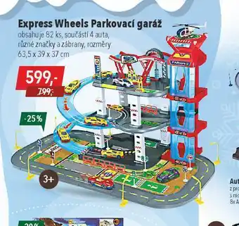 Globus Express wheels parkovací garáž nabídka