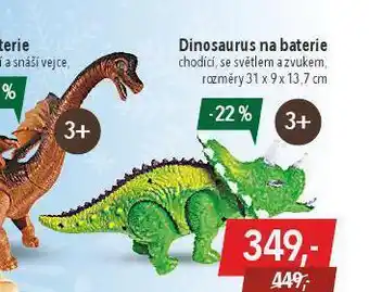 Globus Dinosaurus na baterie nabídka