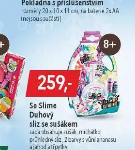 Globus So slime duhový sliz se sušákem nabídka