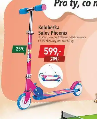Globus Koloběžka sulov phoenix nabídka
