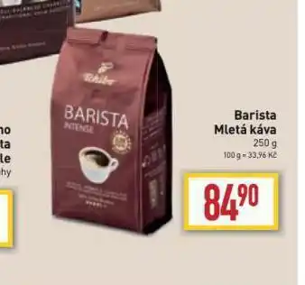 Billa Káva barista nabídka