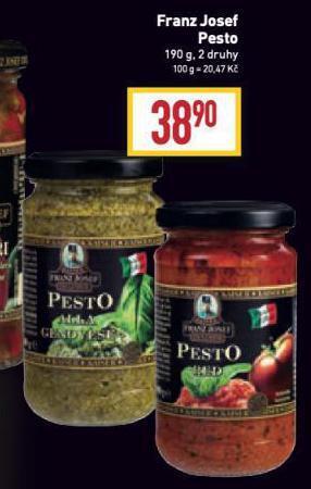 Billa Franz josef pesto nabídka