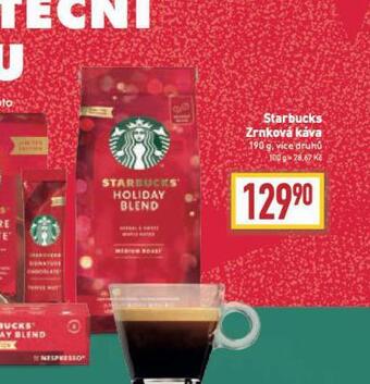 Billa Káva starbucks nabídka