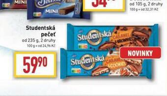 Billa Studentská pečeť nabídka