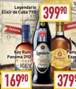 Billa Legendario elixir de cuba nabídka