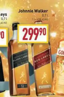 Billa Johnnie walker nabídka