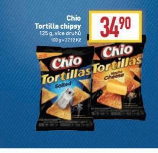 Billa Chio tortilla chipsy nabídka