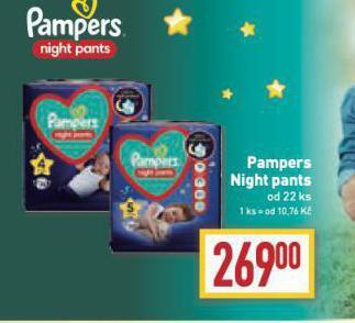 Billa Pampers pleny nabídka