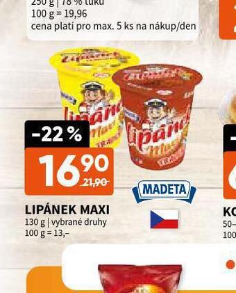 Terno Lipánek maxi nabídka