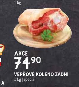 Terno Vepřové koleno zadní nabídka