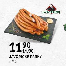 Terno Javořické párky nabídka