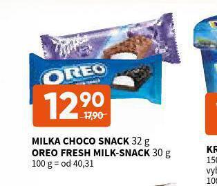 Terno Oreo fresh milk-snack nabídka