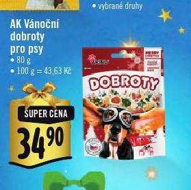 Albert Akinu adventní kalendář pro psy nabídka