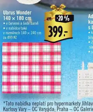 Albert Ubrus wonder nabídka