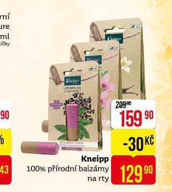 Teta Kneipp 100% přírodní balzámy na rty nabídka