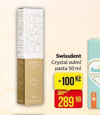 Teta Swissdent crystal zubní pasta nabídka