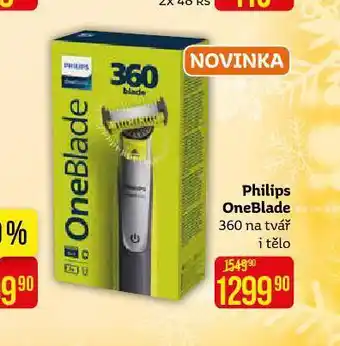 Teta Philips one blade na tvář a tělo nabídka