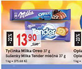 Žabka Tyčinka milka oreo nabídka