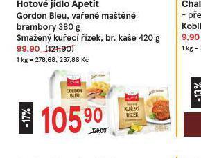 Žabka Hotové jídlo apetit nabídka