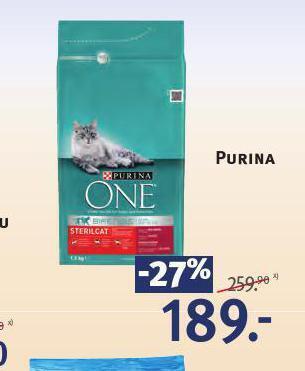 Rossmann Purina one granule pro kočky nabídka