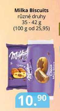 Potraviny CZ Milka biscuits různé druhy 35-42 g nabídka