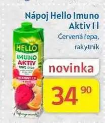 Kubík potraviny Hello imuno aktiv nápoj 1l nabídka