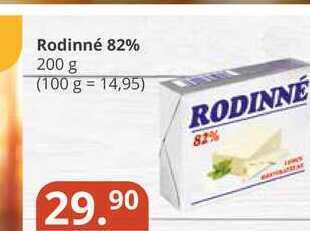 Potraviny CZ Rodinné 82% 200 g nabídka