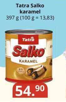 Potraviny CZ Tatra salko karamel 397 g nabídka