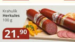 Potraviny CZ Krahulik herkules 100 g nabídka
