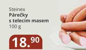 Steinex párečky s telecím masem 100 g