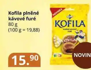 Potraviny CZ Kofila plněné kávové furé 80 g nabídka