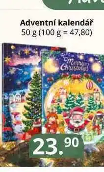 Potraviny CZ Adventní kalendář 50 g nabídka