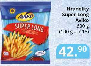 Potraviny CZ Hranolky super long aviko 600 g nabídka