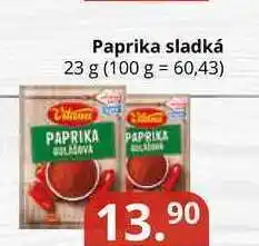 Paprika sladká 23 g
