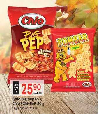 Žabka Chio big pep 65 g nabídka