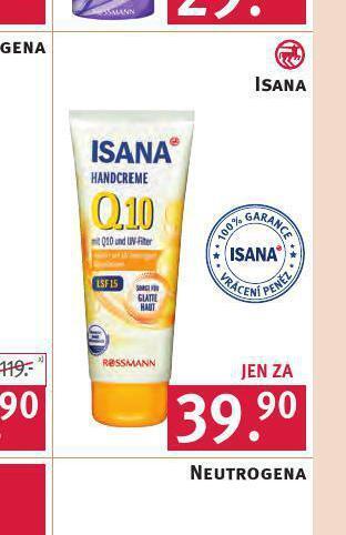 Rossmann Isana nabídka