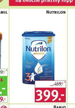Rossmann Nutrilon nabídka