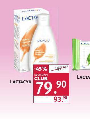 Rossmann Lactacyd nabídka