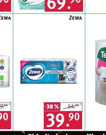 Rossmann Zewa deluxe toaletní papír nabídka