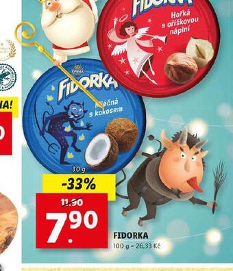 Lidl Fidorka nabídka