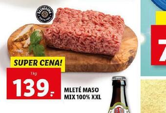 Lidl Mleté maso mix 100% xxl nabídka