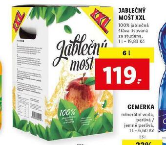 Lidl Jablečný mošt xxl nabídka